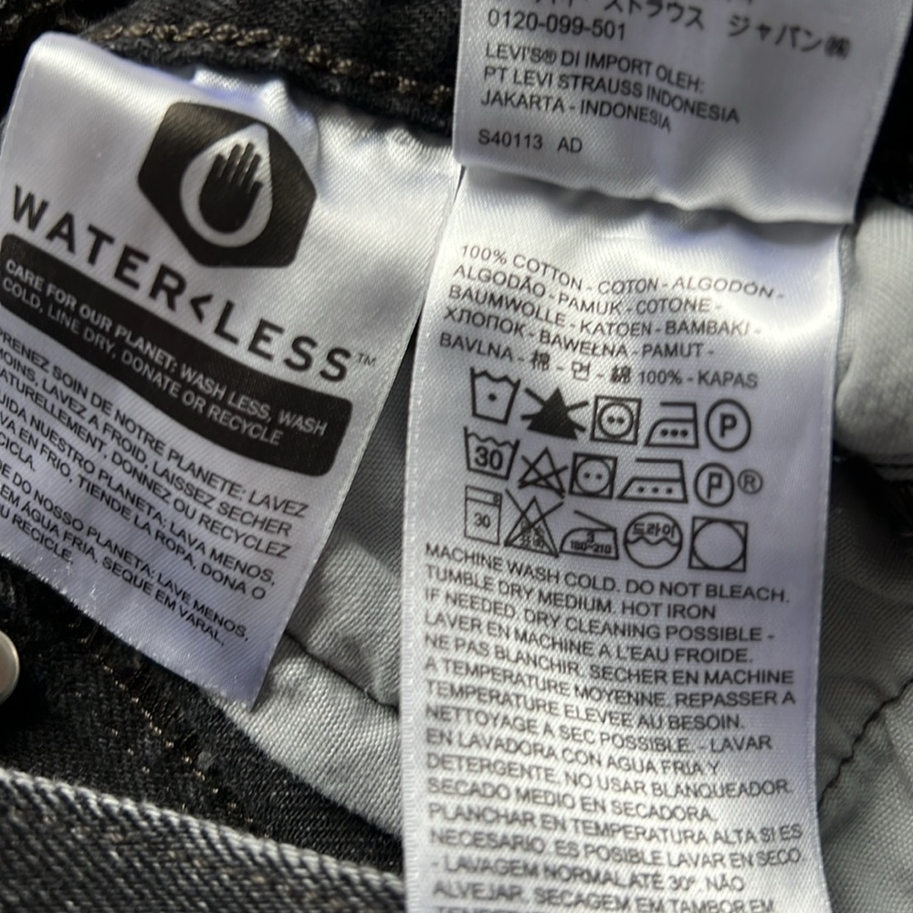 LEVIS 501 High Rise Original Fit - Picture 9 of 9